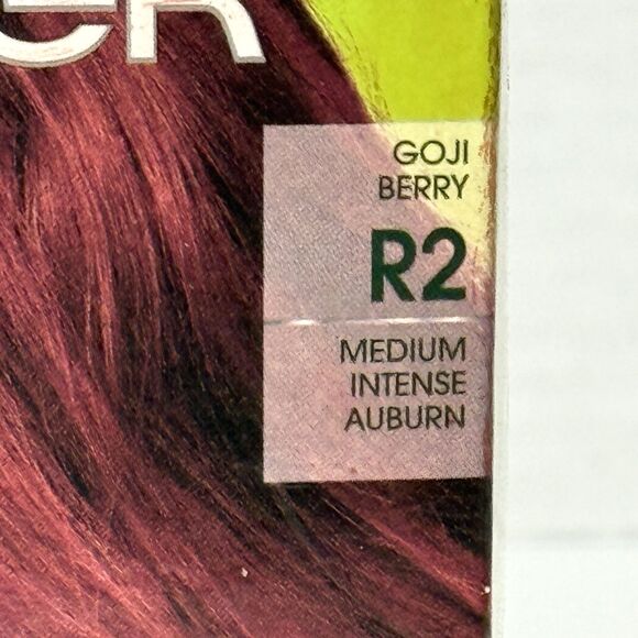 Garnier Nutrisse Ultra Color Goji Berry R2 Medium Intense Auburn Hair Color New! - Picture 2 of 8